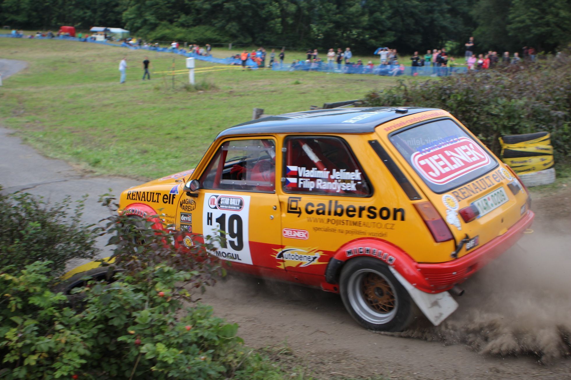 Historické vozy na Barum Rally 2014