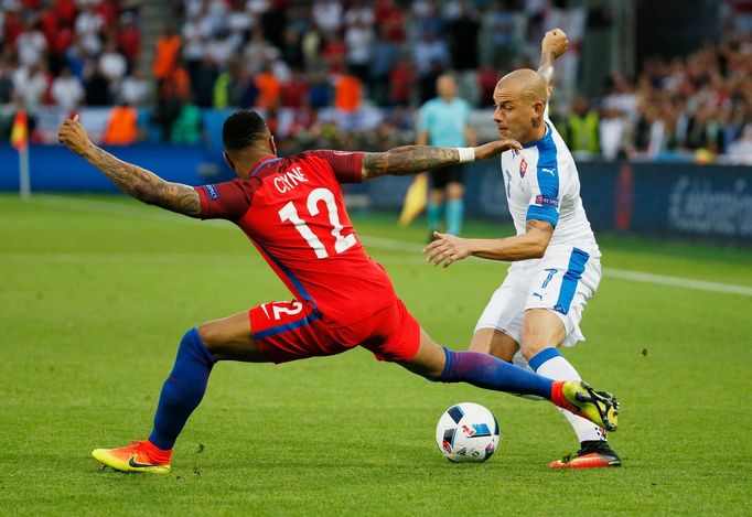 Euro 2016, Slovensko-Anglie: Vladimír Weiss - Nathaniel Clyne