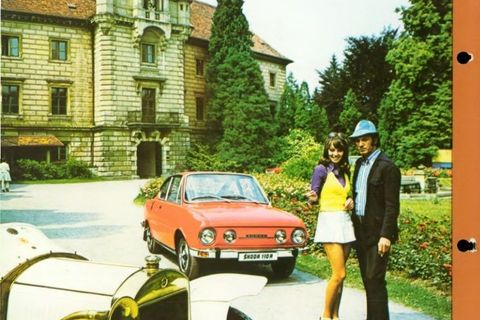 Škoda 110 R prospekty