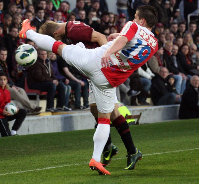 Fotbal, Sparta - Slavia: Matúš Čonka (19)