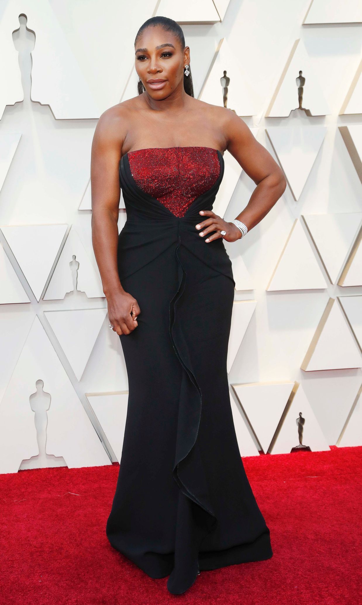 Serena Williamsová na předávání Oscarů za rok 2018