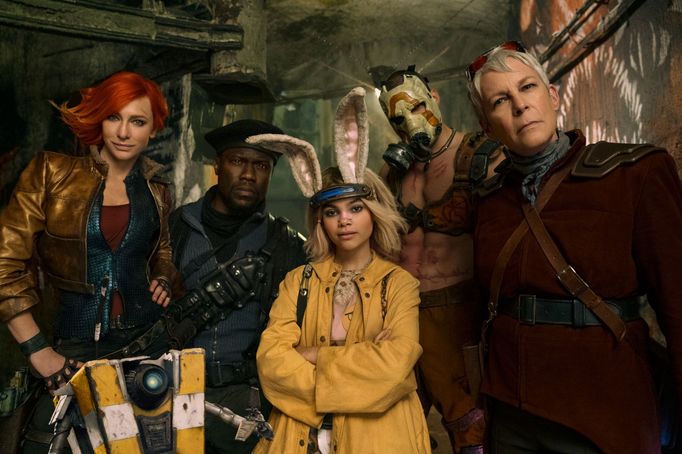 Cate Blanchett jako Lilith, Kevin Hart v roli Rolanda, Ariana Greenblatt coby Tiny Tina, Florian Munteanu jako Krieg a Jamie Lee Curtis v roli Tannis.