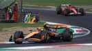 Lando Norris v McLarenu během VC Itálie F1 2024