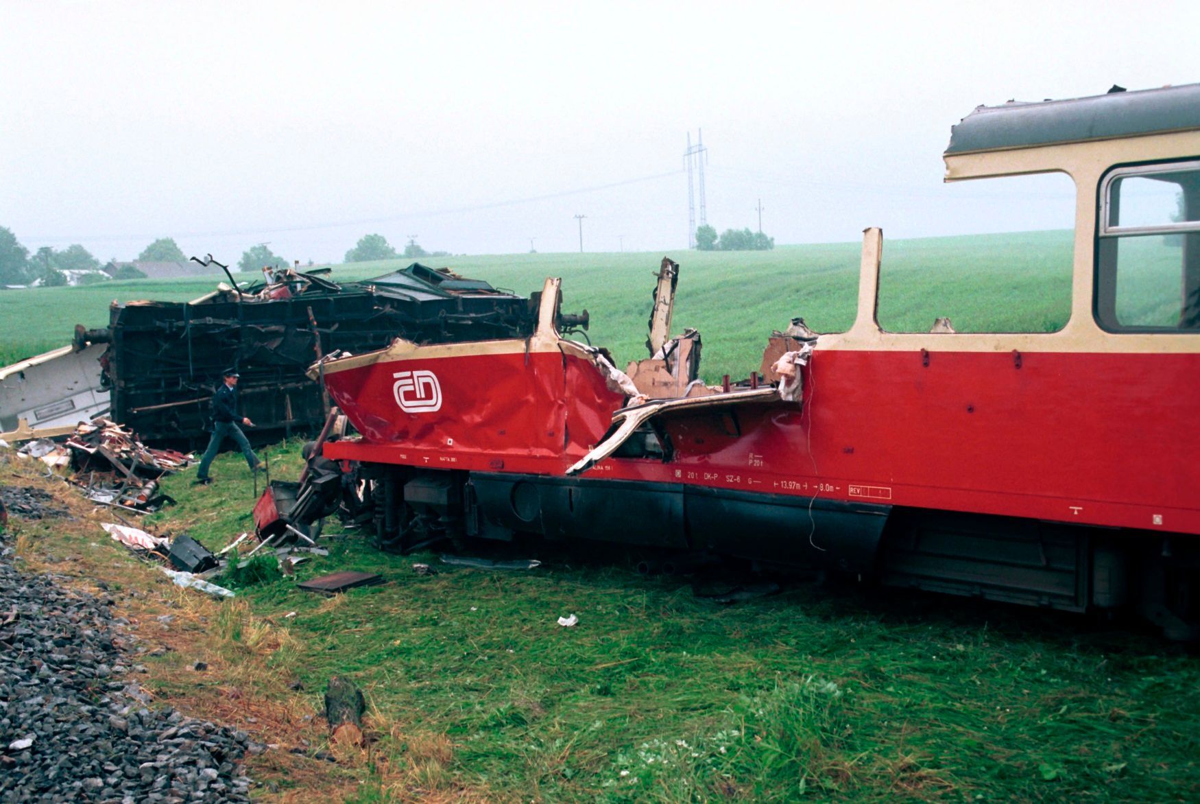 Železniční nehoda u Krouny, 1995