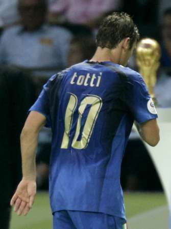 Francie - Itálie: Totti