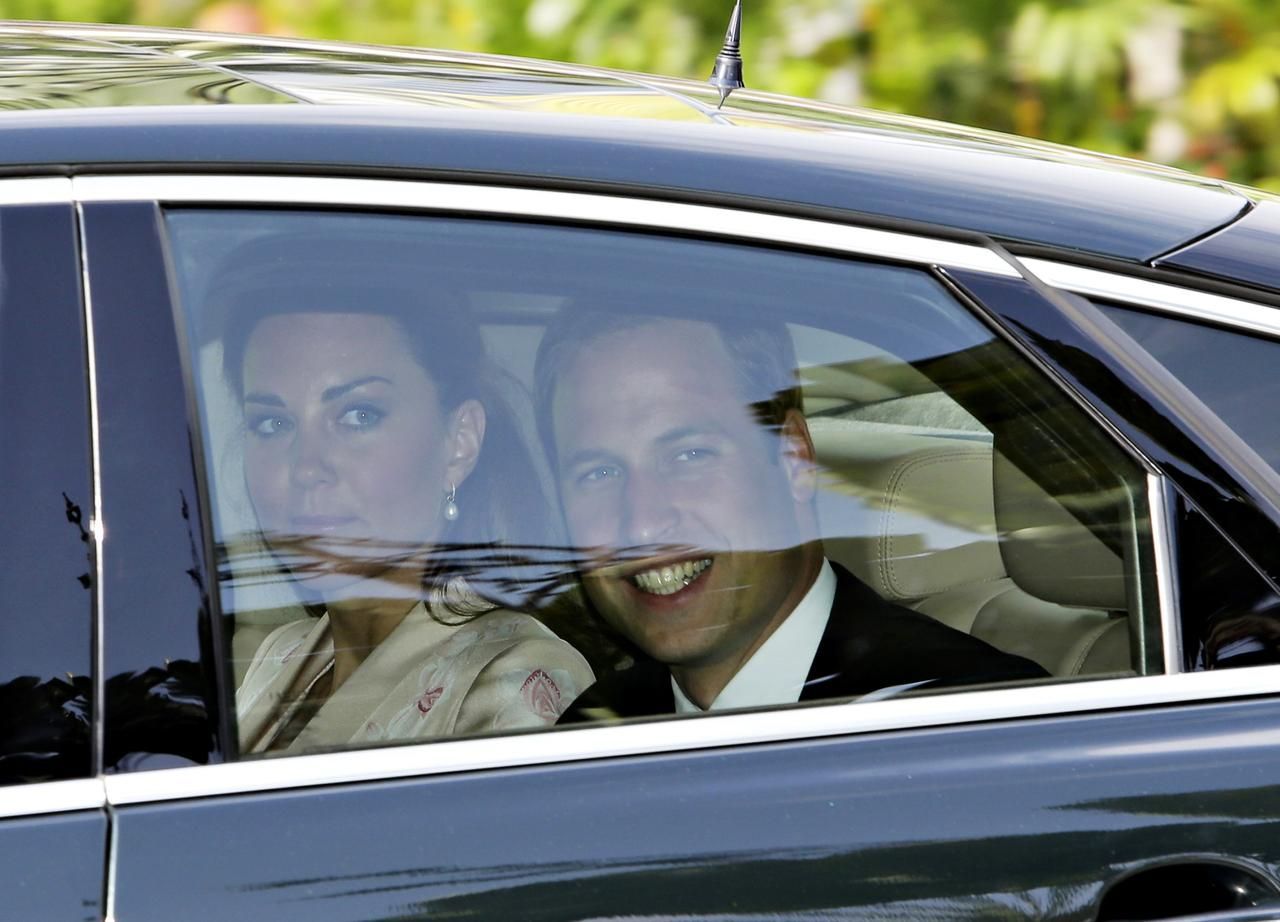Kate a William na výletě v Singapuru