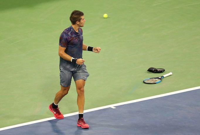 Tenisové US Open - Den třetí (Borna Čorič)