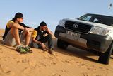 Prokop navázal spolupráci s týmem Bonver Dakar Project a jeho šéf Tomáš Vrátný mu rád předal své bohaté "pouštní" zkušenosti.