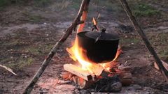 Vaření na ohni