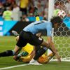 MS ve fotbale: Uruguay vs. Portugalsko