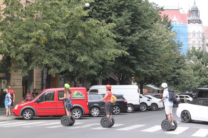 segwaye přechod