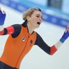 Ireen Schoutenová, vítězka závodu na 3000 metrů na olympiádě v Pekingu 2022