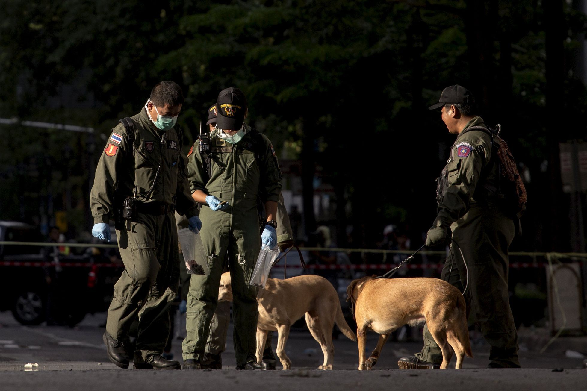 Thajsko - Bangkok - policie - atentát