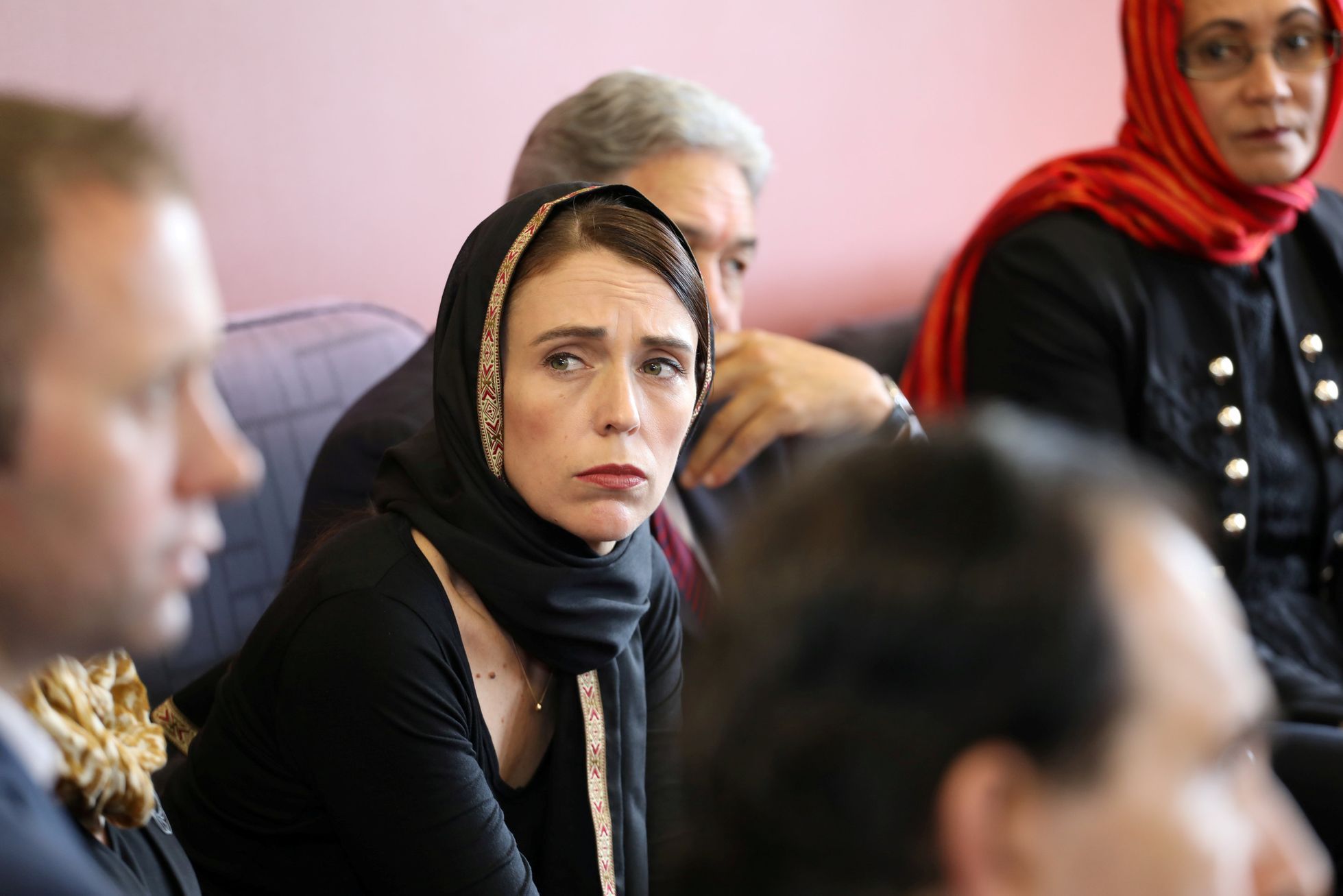 Jacinda Ardernová premiérka Nový Zéland setkání s muslimskou komunitou