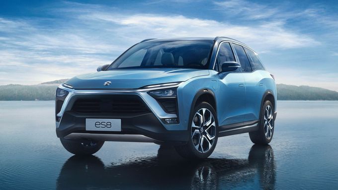 Nio ES8 je jedním z nových zástupců čínského automobilového průmyslu v Evropě.