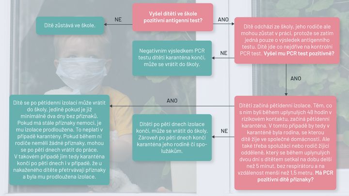 Přehledně: Dítěti vyšel pozitivní antigenní test. Musí jít do karantény i rodina?; Zdroj foto: Aktuálně.cz