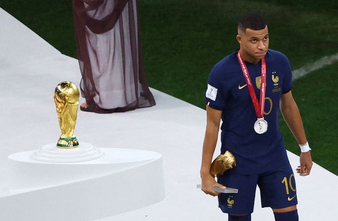 Finále MS ve fotbale 2022, Argentina - Francie: Kylian Mbappé.