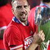 Franck Ribéry slaví zisk Superpoháru
