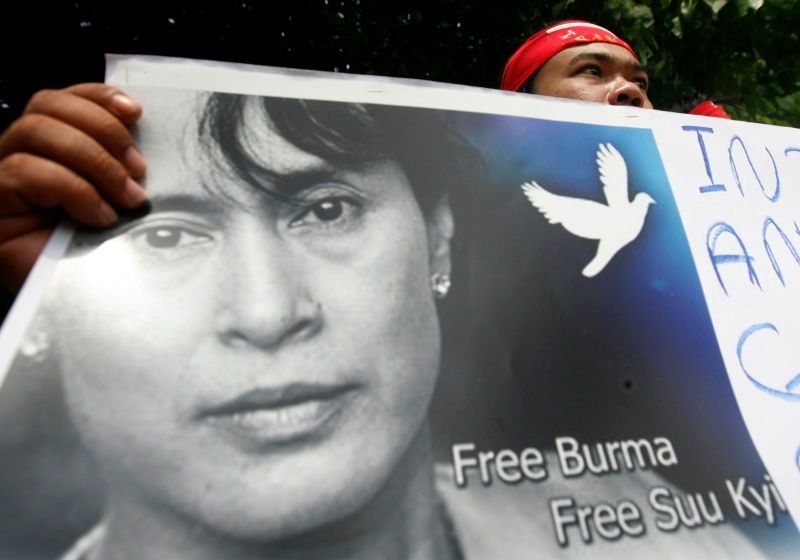 Svobodu Barmě, svobodu Su Ťij