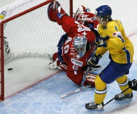 Hokej: Švédsko - Švýcarsko