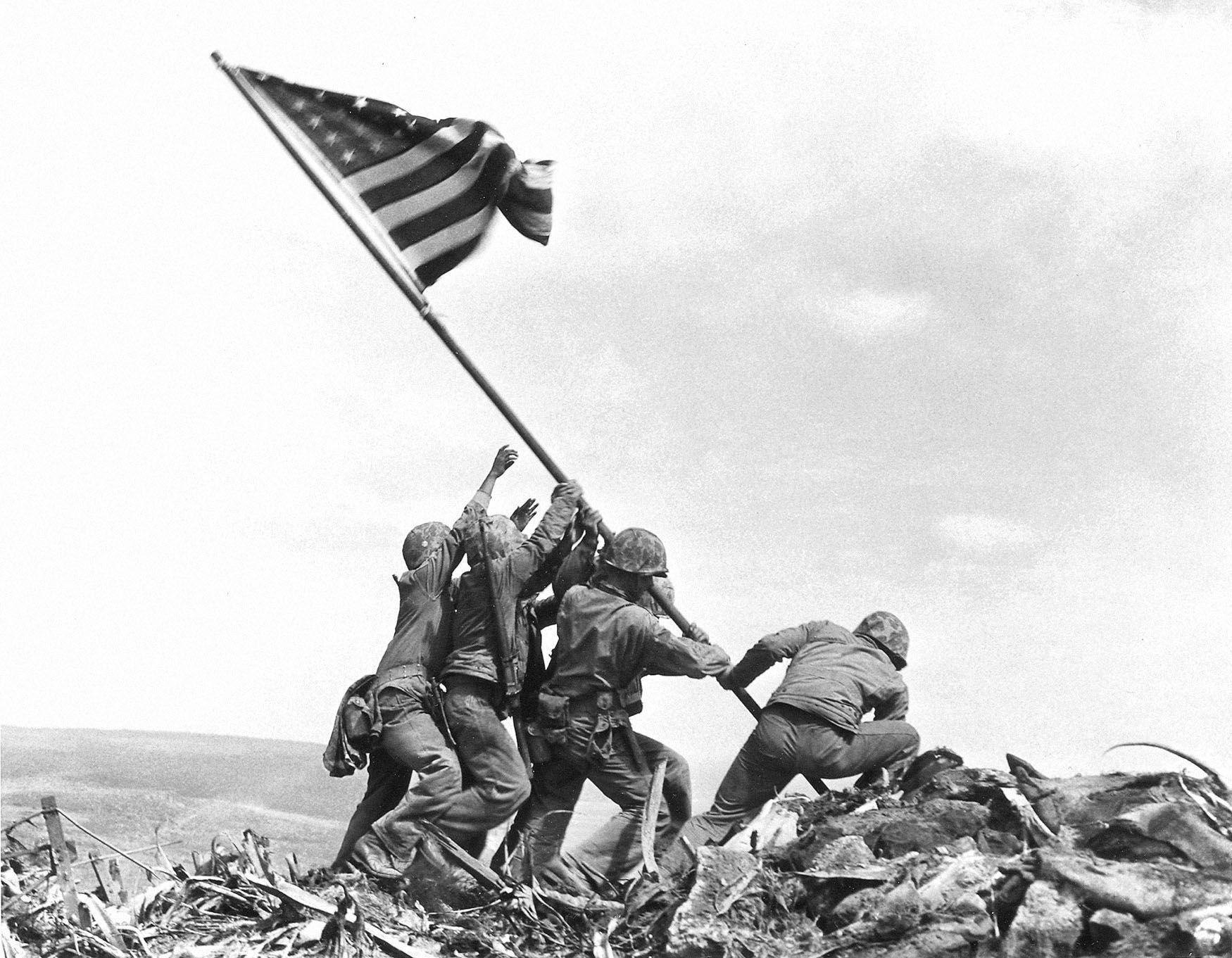 Jednorázové užití / Fotogalerie / Uplynulo 75 let od bitvy o japonský ostrov Iwo Jima / ČTK