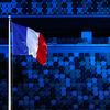 Slavnostní zakončení OH 2020 v Tokiu - francouzská vlajka