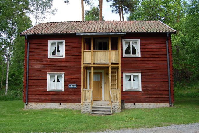 Dům u lesa v Sätra Brunn, Švédsko