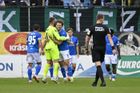 Zlín přišel o cennou výhru. Dánský bek v nastavení zachránil Baníku bod