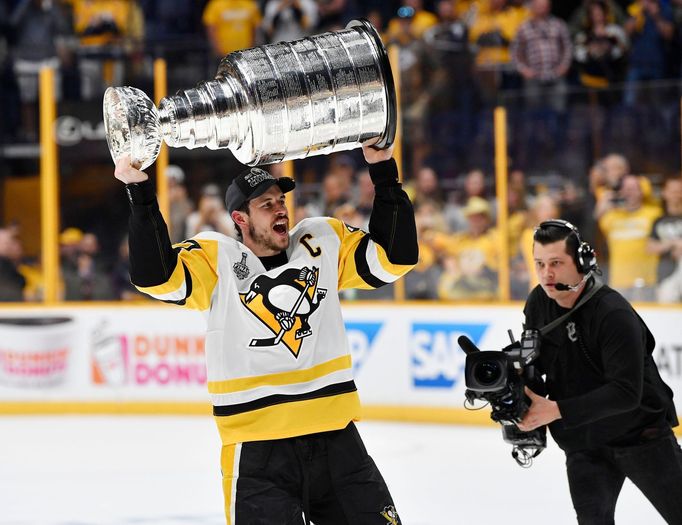 Sidney Crosby s trofejí