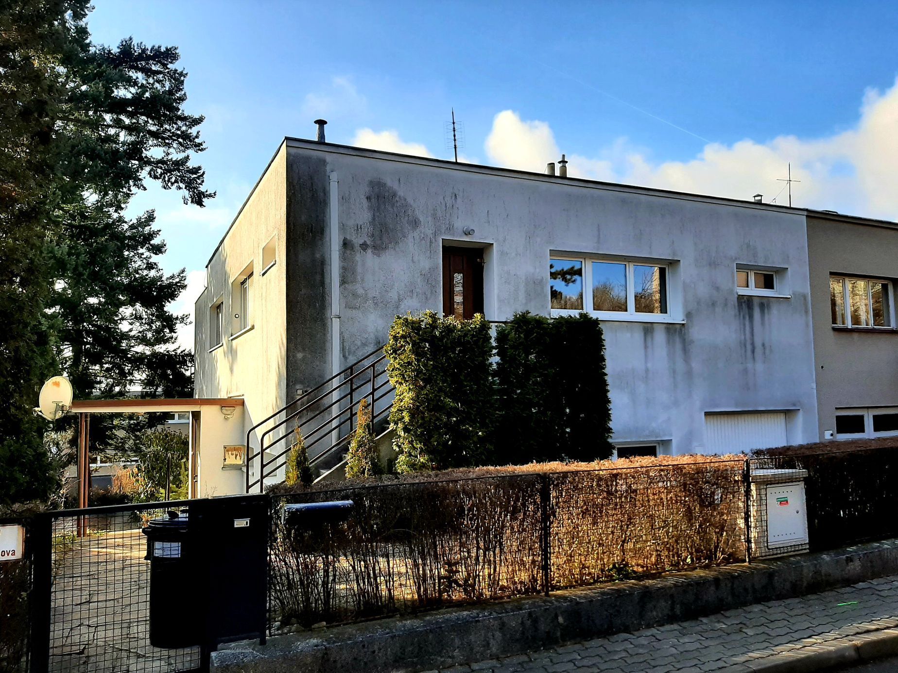 Brno Pisárky, Masarykova čtvrť, vily