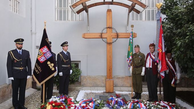 Pieta za Miladu Horákovou na Pankráci