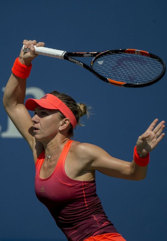 Druhý den US Open 2015 (Simona Halepová)