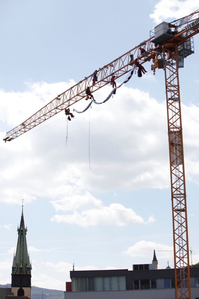 Greenpeace protest proti Prunéřovu