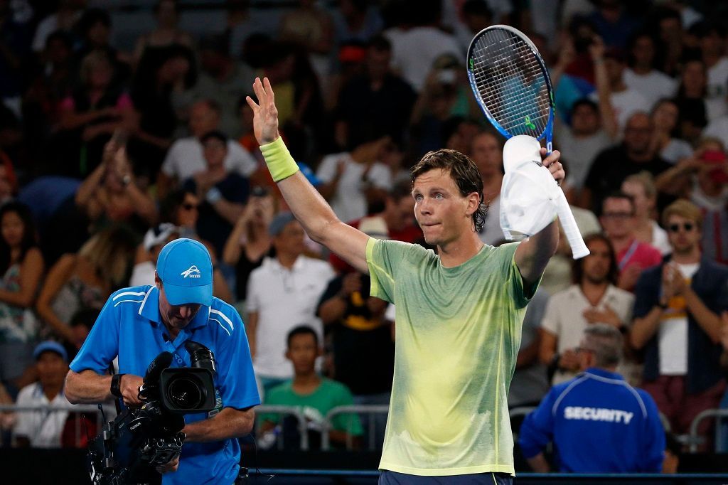 Tomáš Berdych po vítězství nad Del Potrem na Australian Open