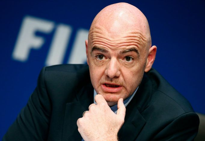 Prezident FIFA Gianni Infantino.