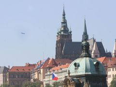Navzdory hrozbám - Praha zůstala poklidným městem.