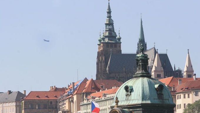 Navzdory hrozbám - Praha zůstala poklidným městem.