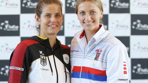 Petra Kvitová a Julia Görgesová