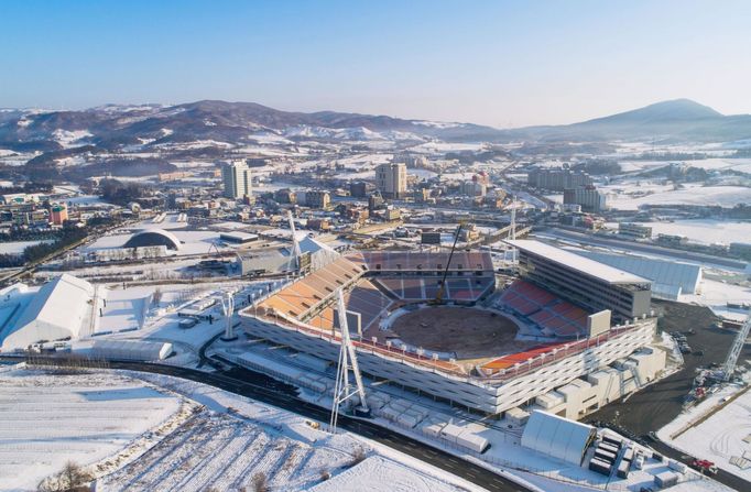 Olympijský park v Pchjongčchangu