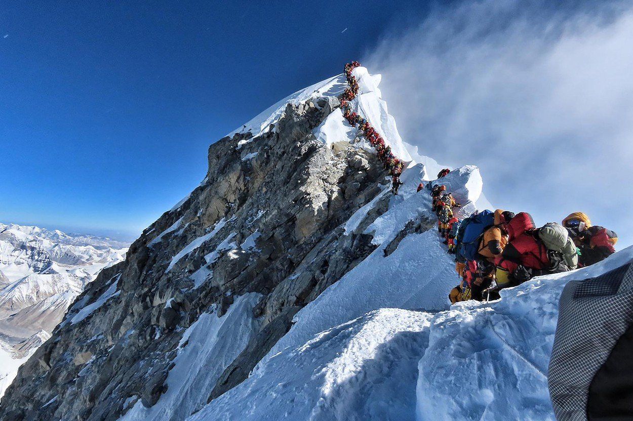 Fronta na Mount Everest