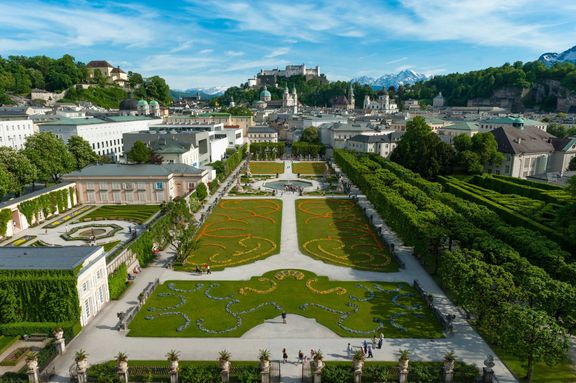 Salzburg - zámek Mirabell