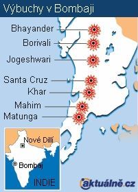 Bombaj-výbuchy-mapa