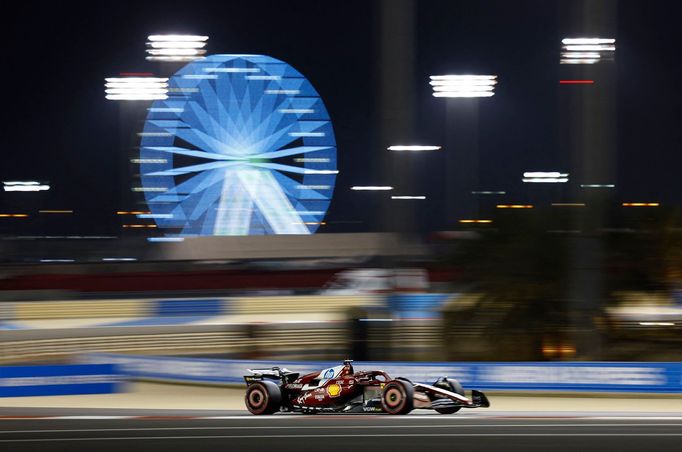 Charles Leclerc, Ferrari v kvalifikaci na VC Bahrajnu F1 2025