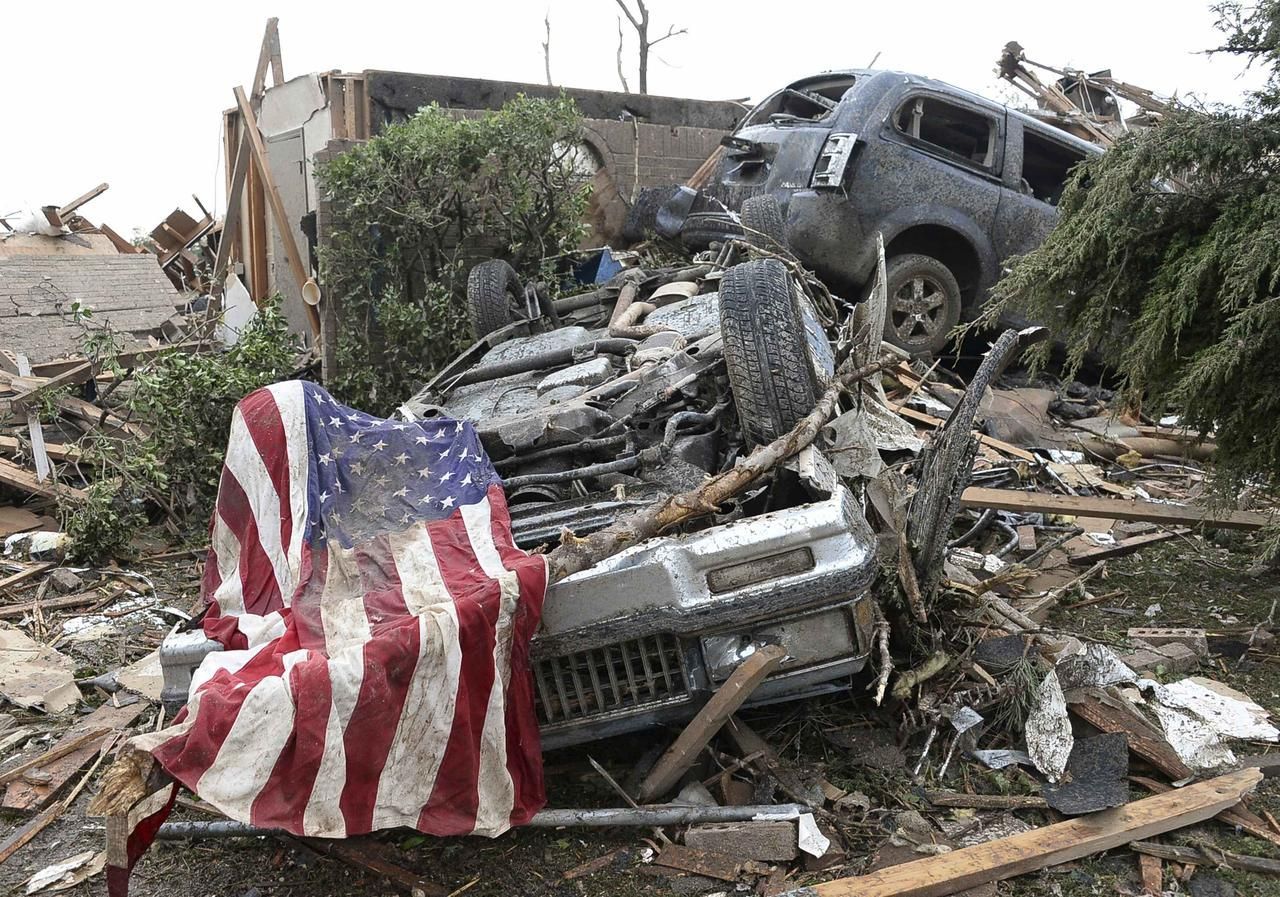 Oklahoma - tornádo - 20. května - Moore
