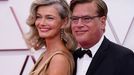 Paulina Porizkova a Aaron Sorkin.