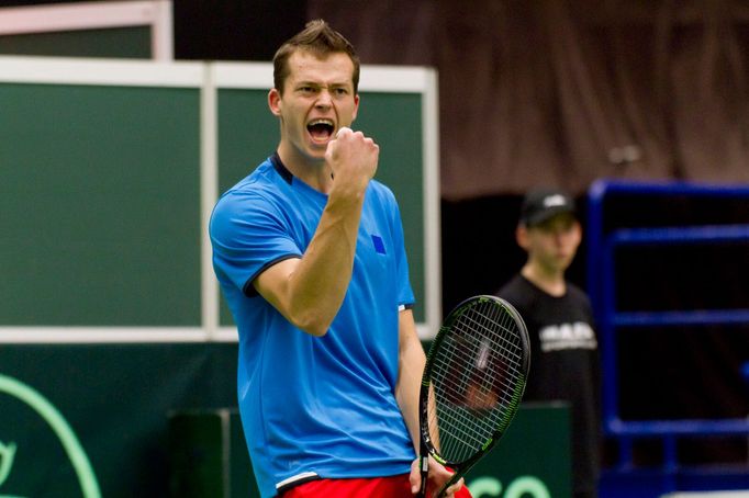 Davis Cup, ČR-Austrálie: Adam Pavlásek