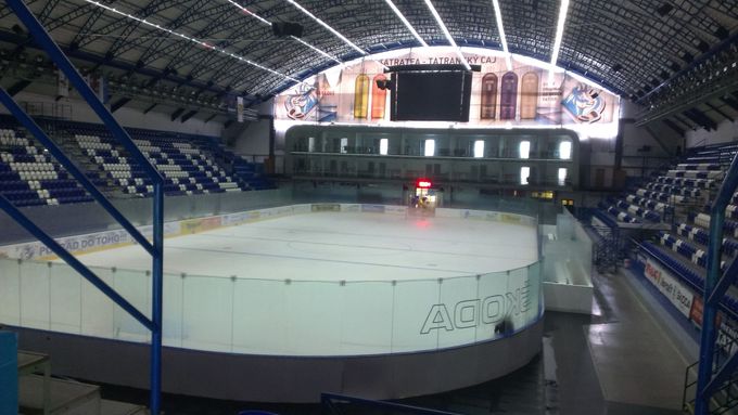 Hokejová hala v Popradu