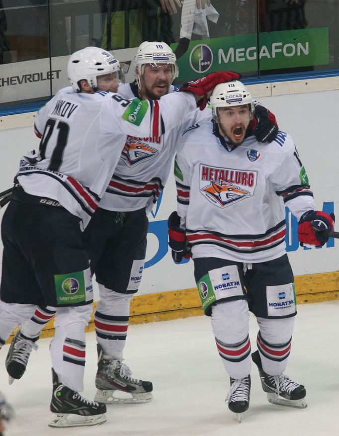 KHL, 6. finále, Lev-Magnitogorsk: radost Magnitogosrku