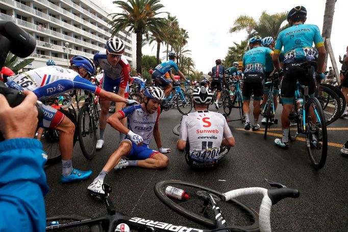 Tour de France 2020, 1. etapa (Thibaut Pinot, Marc Hirschi)