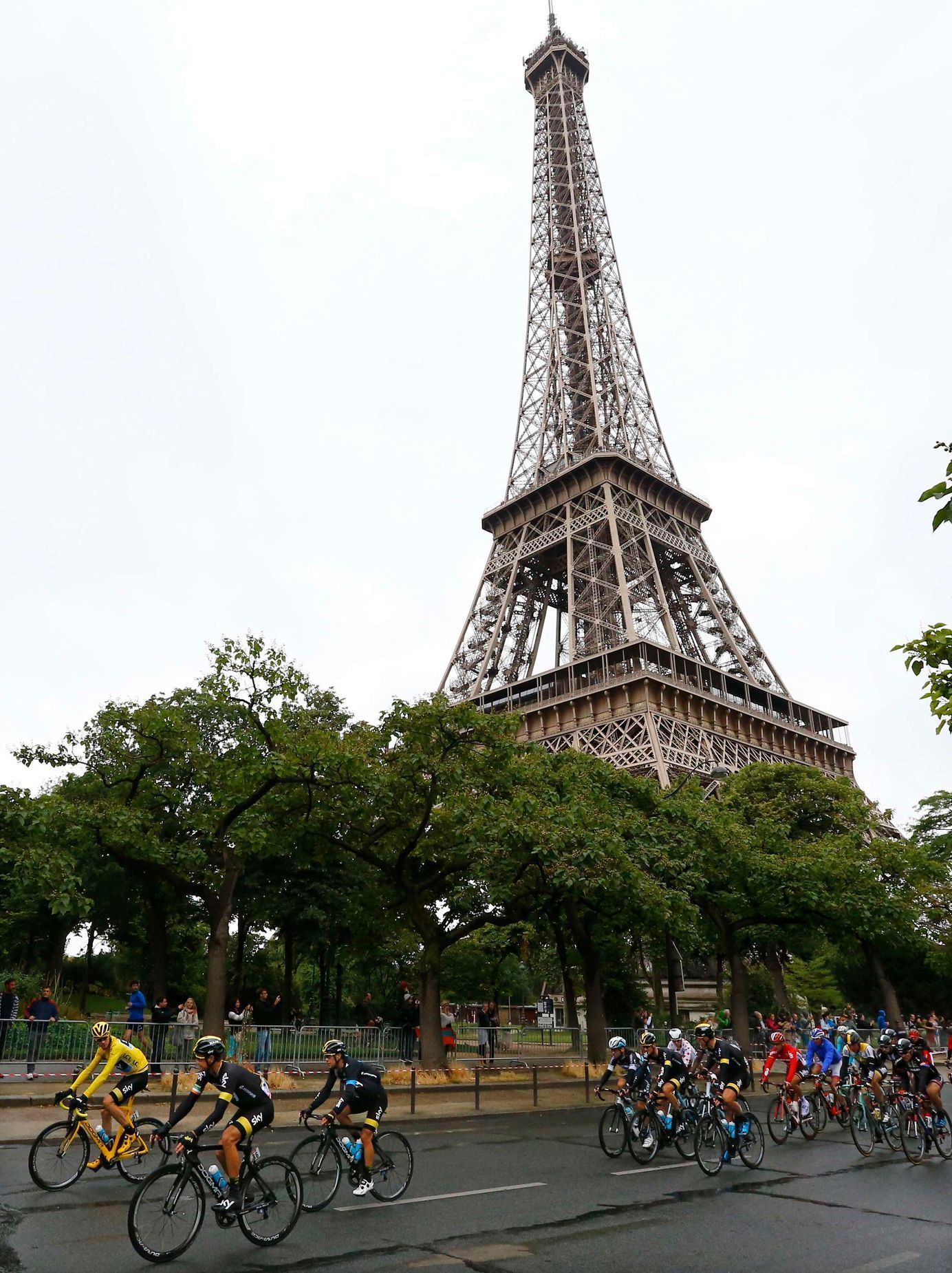 Tour de France 2015, Paříž: Eiffelova věž